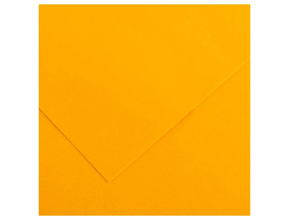 Cartolina 50x65 185gr amarelo escuro