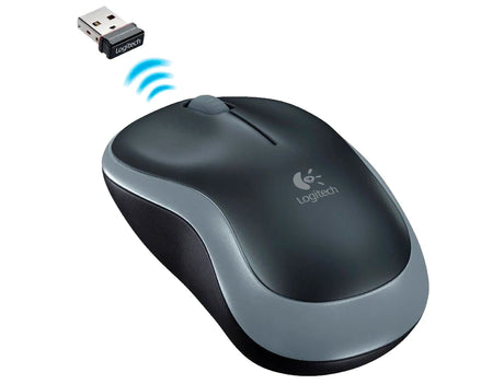 Rato ótico Logitech sem fios cinza