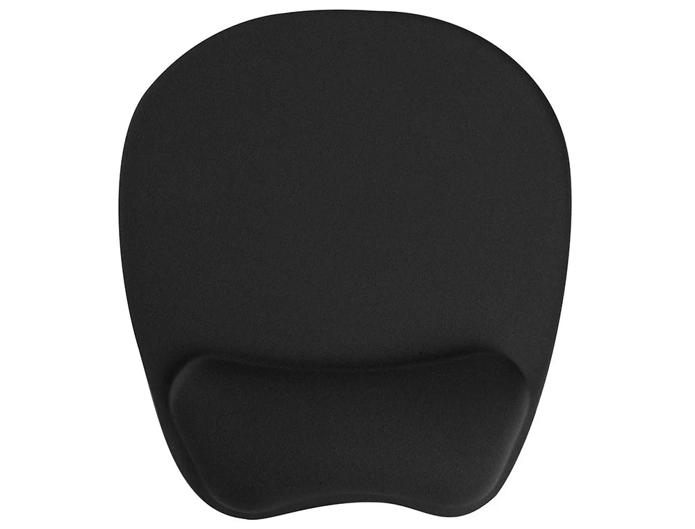 Tapete para rato retangular Connect com apoio de pulsos gel preto