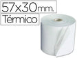 Rolo de papel térmico 57x30x11 58gr 10 unidades