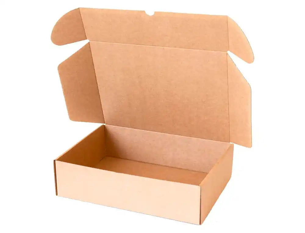 Caixa de embalar auto montagem Connect para Ecommerce 100% reciclado kraft pack de 10 caixas