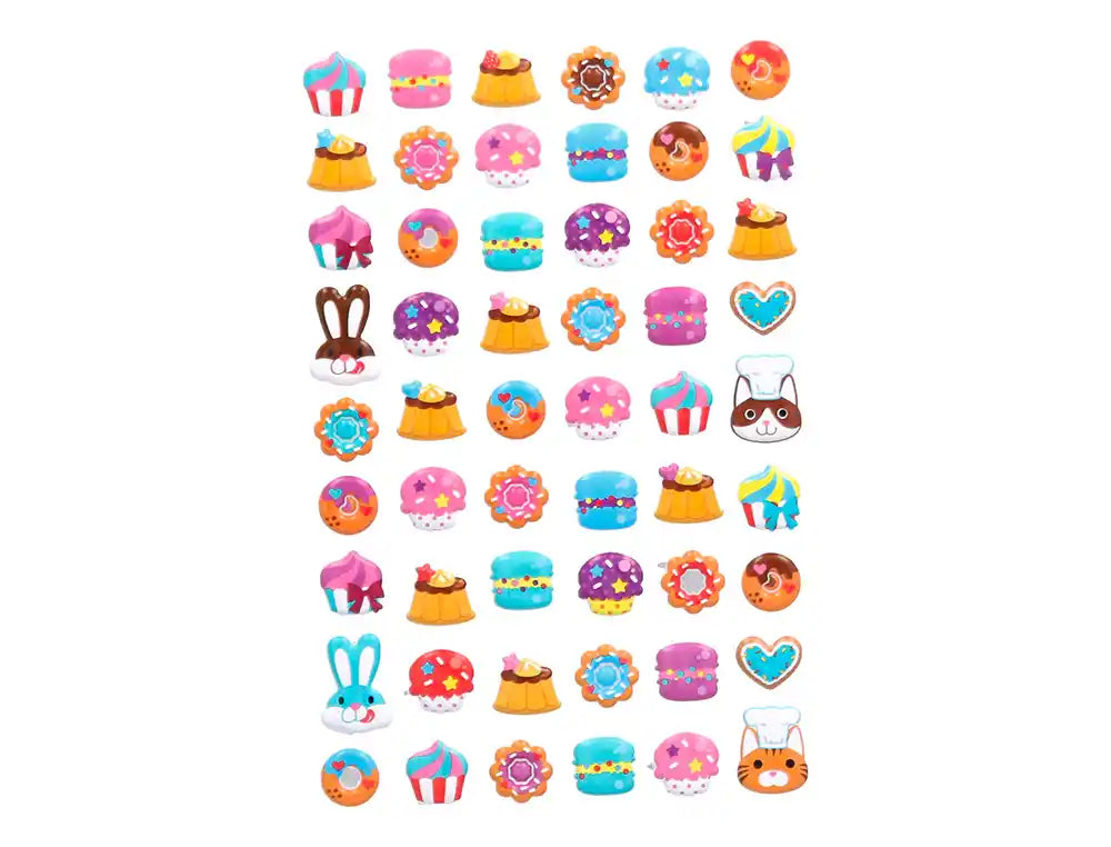 Autocolantes Imaginovo com relevo fantasia em blister