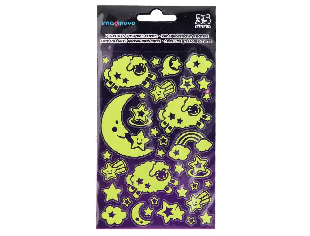 Autocolantes Imaginovo com relevo fantasia em blister