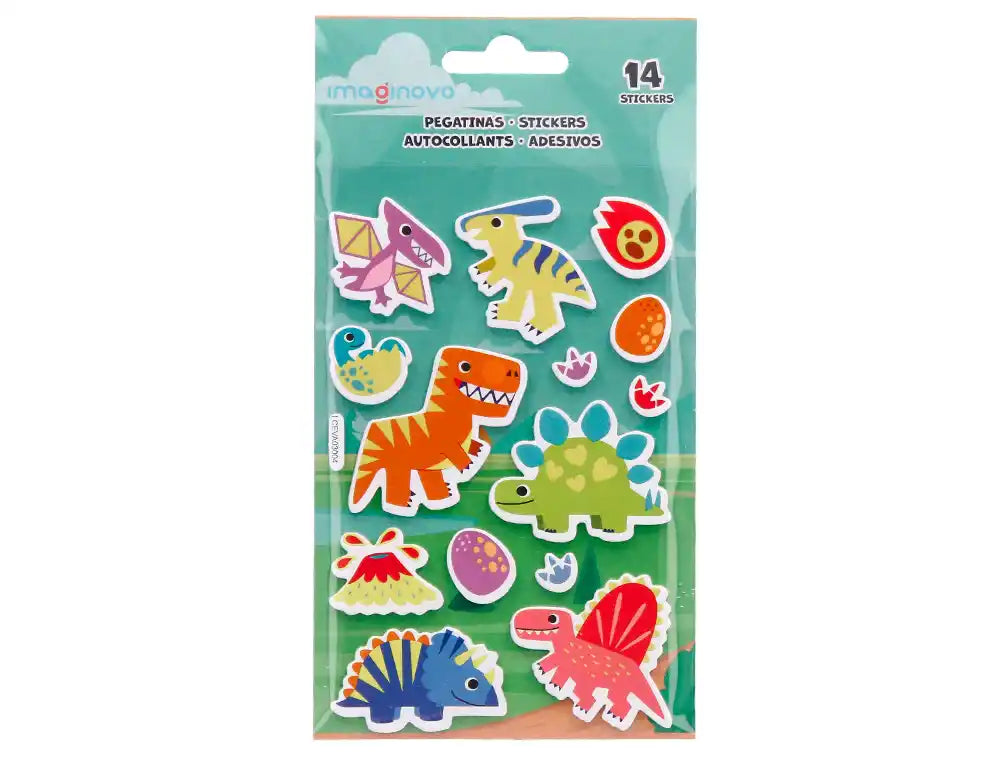 Autocolantes Imaginovo com relevo fantasia em blister