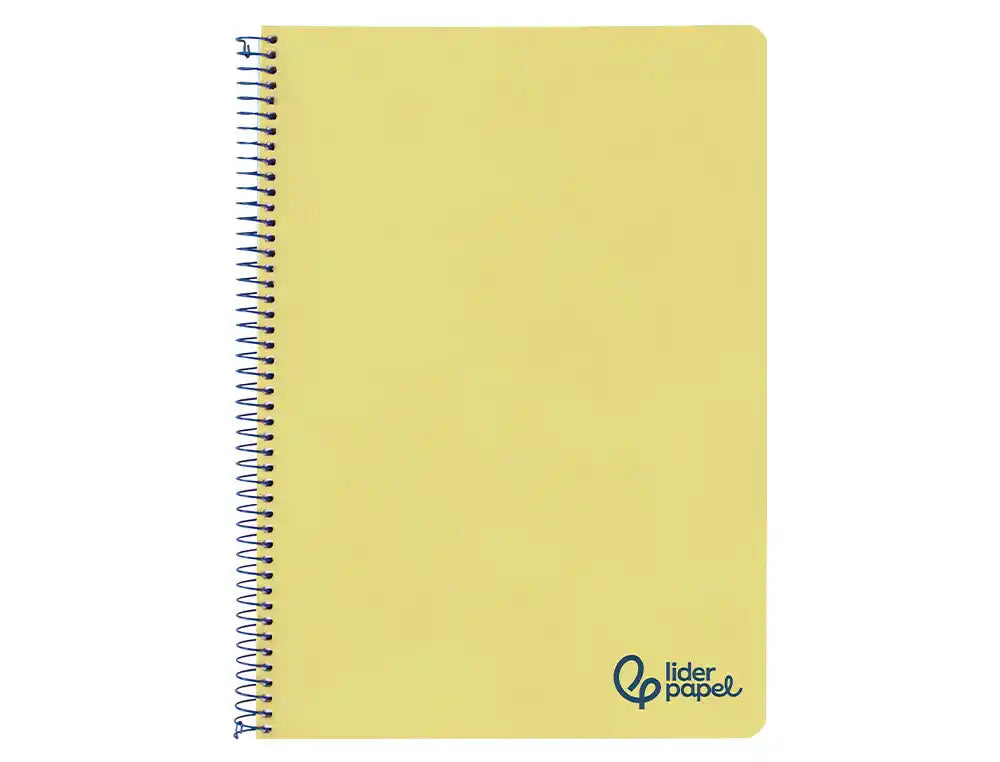 Caderno espiral A4 Wonder capa plástica 80fls 90gr pautado