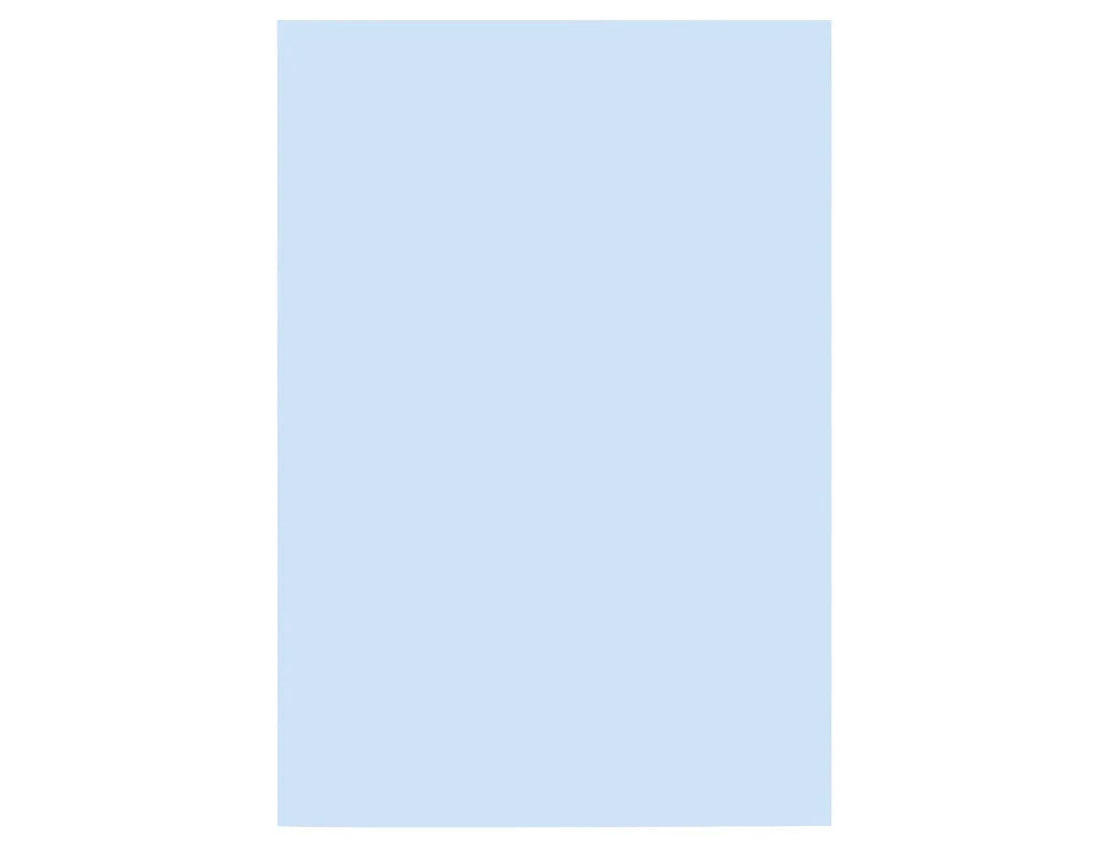 Cartolina A4 180gr pack 100fls azul celeste