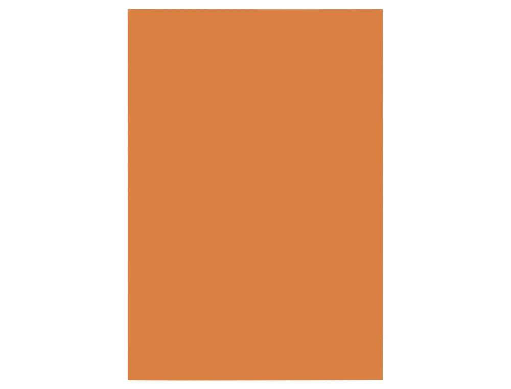 Cartolina A4 180gr pack 100fls laranja forte