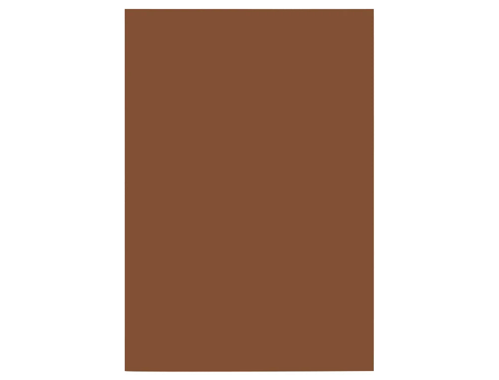 Cartolina A4 180gr pack 100fls castanho