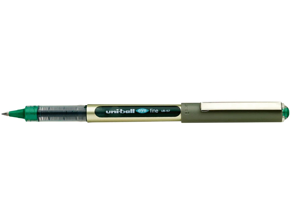 Marcador Uni Ball Roller UB157 eye fine 0,7 verde