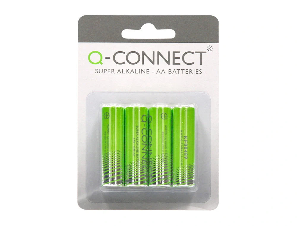 Pilha alcalina Connect AA blister de 4 unidades