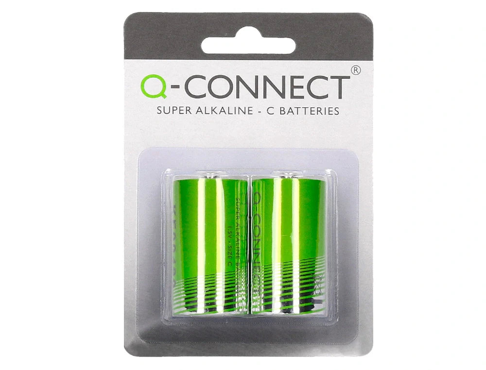 Pilha alcalina Connect C 1,5V blister de 2 unidades