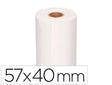 Rolo de papel térmico 57x40x11 58gr 10 unidades