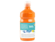 Guache escolar 500ml laranja