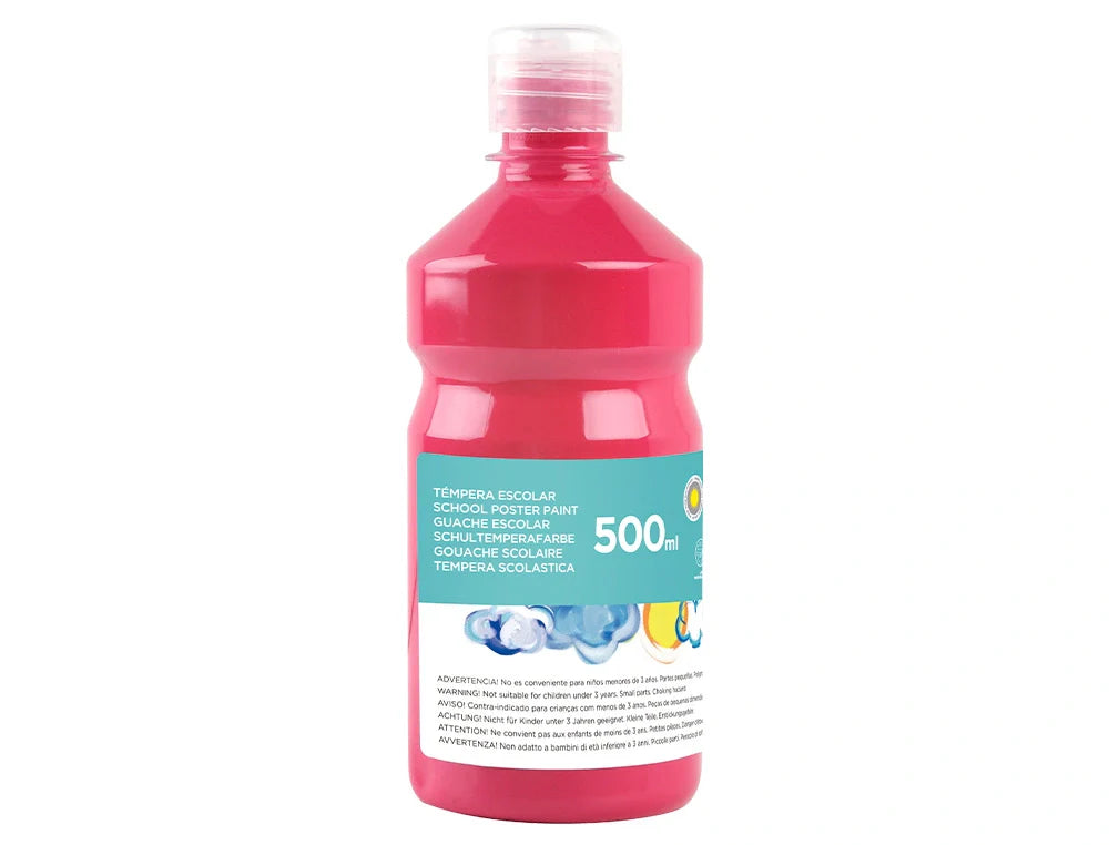 Guache escolar 500ml magenta