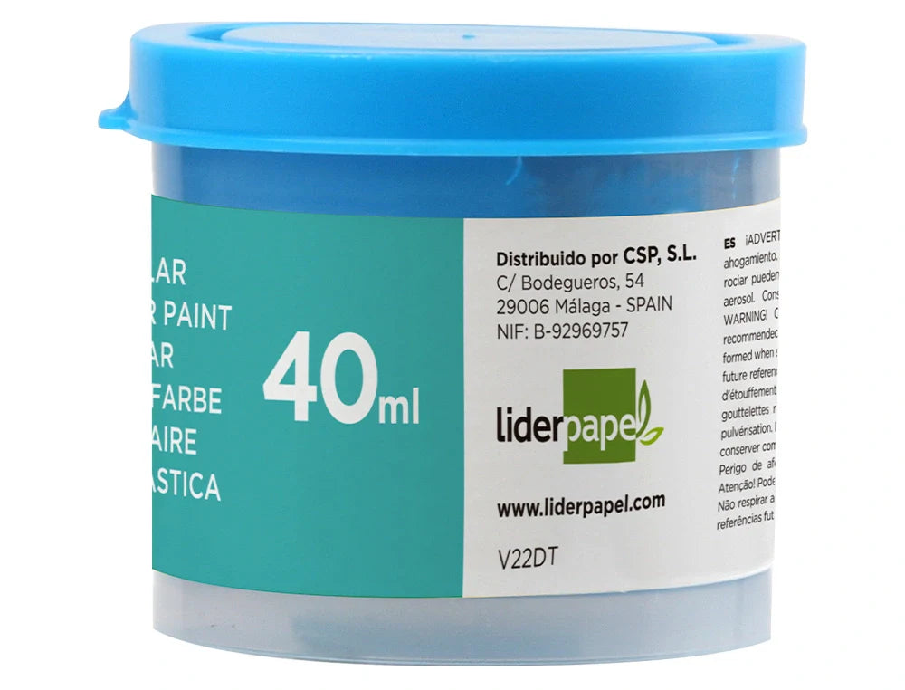 Guache escolar 40ml azul