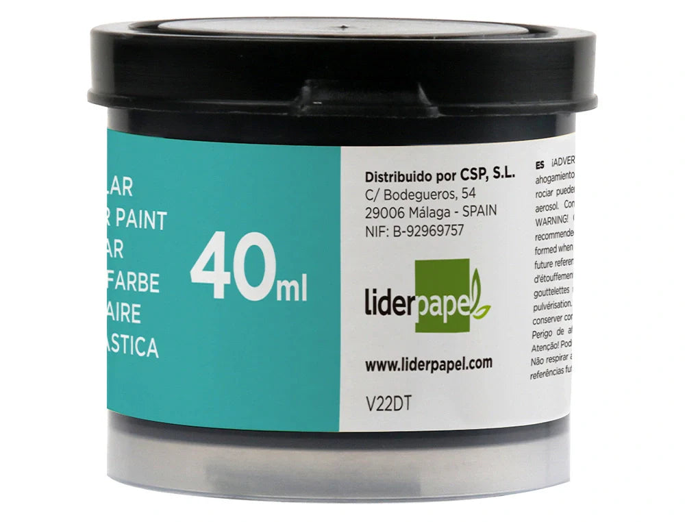 Guache escolar 40ml preto