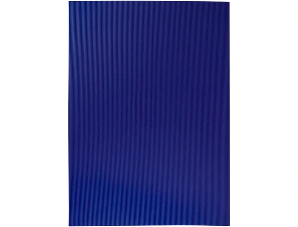 Goma eva ondulada 50x70 2,2mm azul escuro