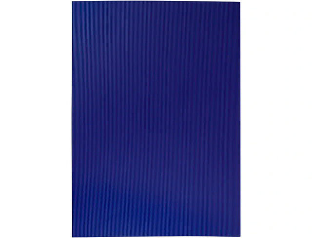 Goma eva ondulada 50x70 2,2mm azul escuro