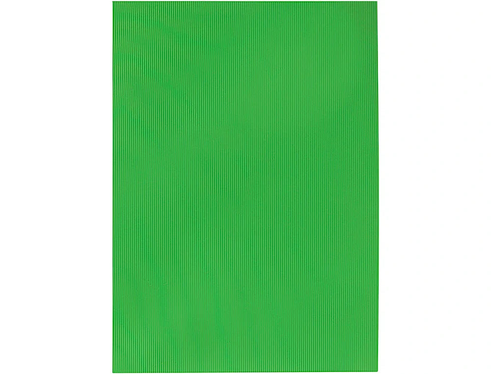 Goma eva ondulada 50x70 2,2mm verde