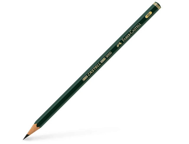 Lapis de grafite Faber Castell 9000 8B