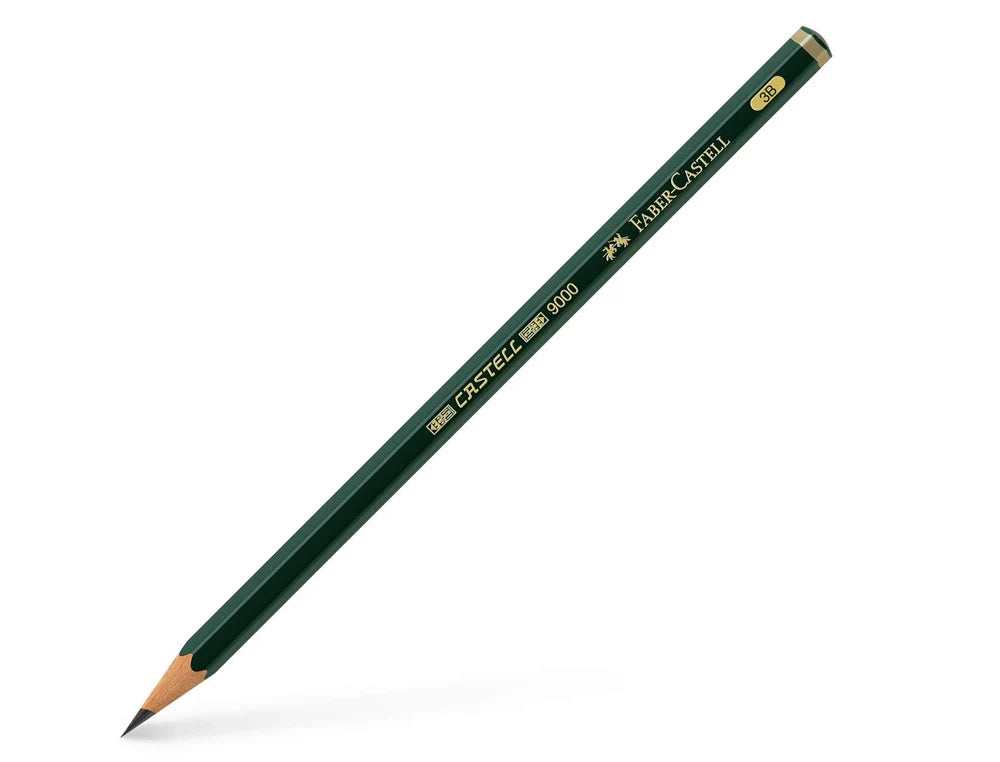Lapis de grafite Faber Castell 9000 3B