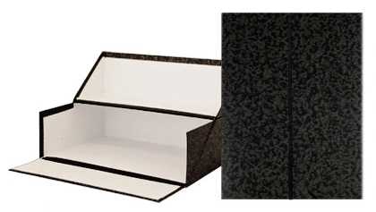 Caixa de arquivo francês 166A marmoreada A4