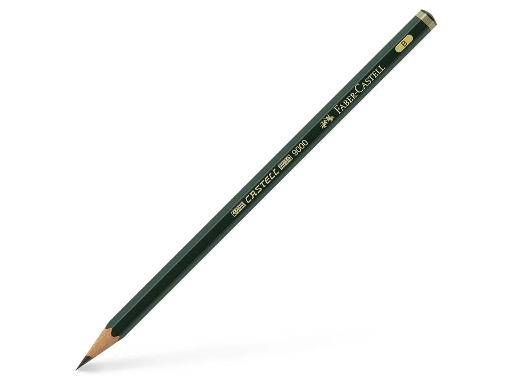 Lapis de grafite Faber Castell 9000 B
