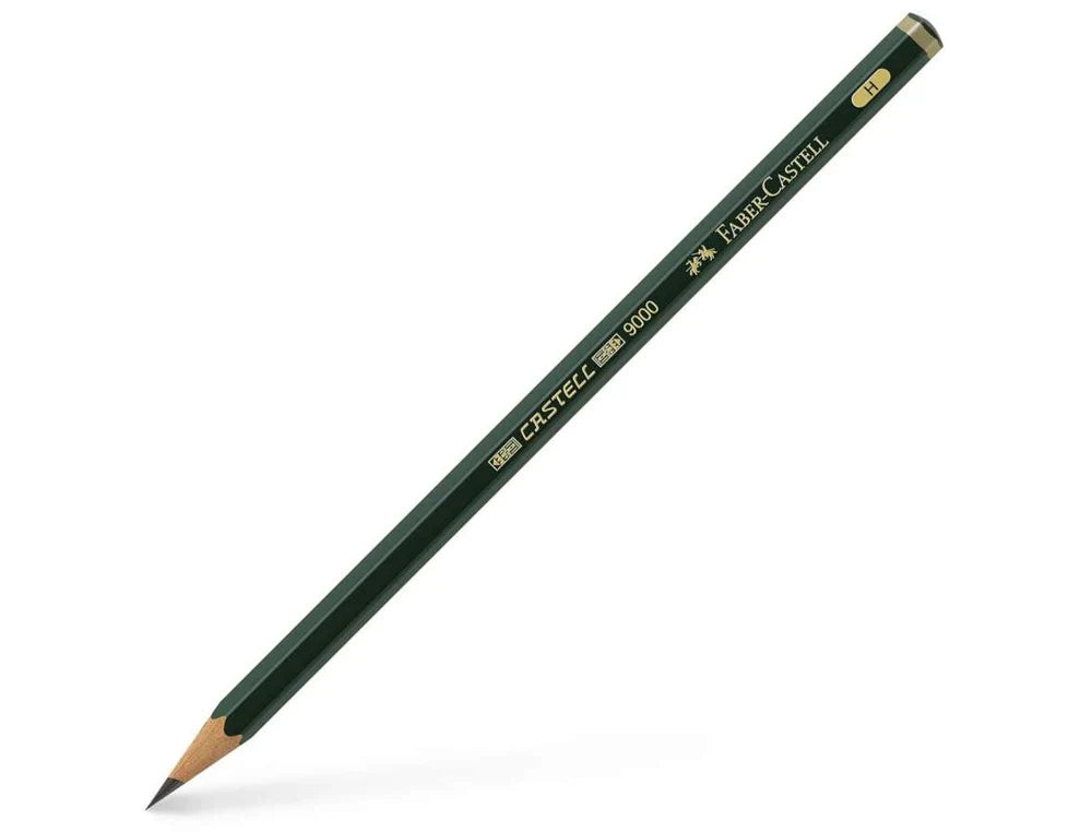 Lapis de grafite Faber Castell 9000 H