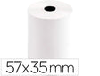 Rolo de papel térmico 57x35x11 58gr 10 unidades