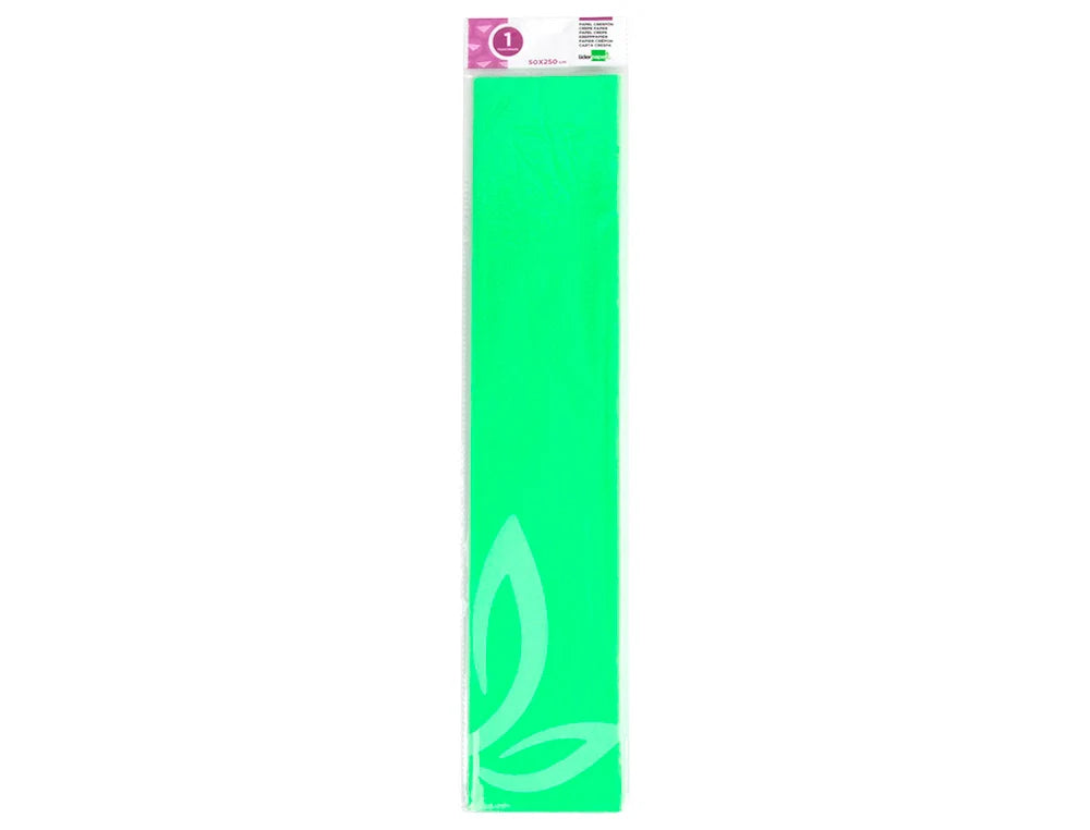 Papel crepe 50cmx2,5mt