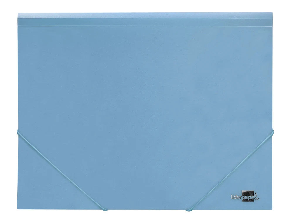 Pasta plástica A4 com elásticos