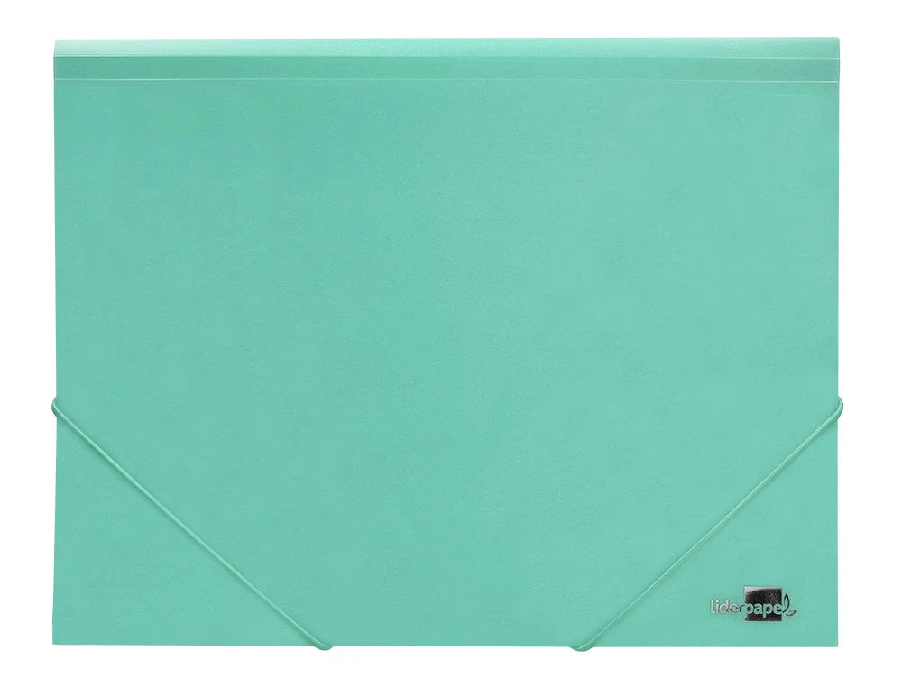 Pasta plástica A4 com elásticos