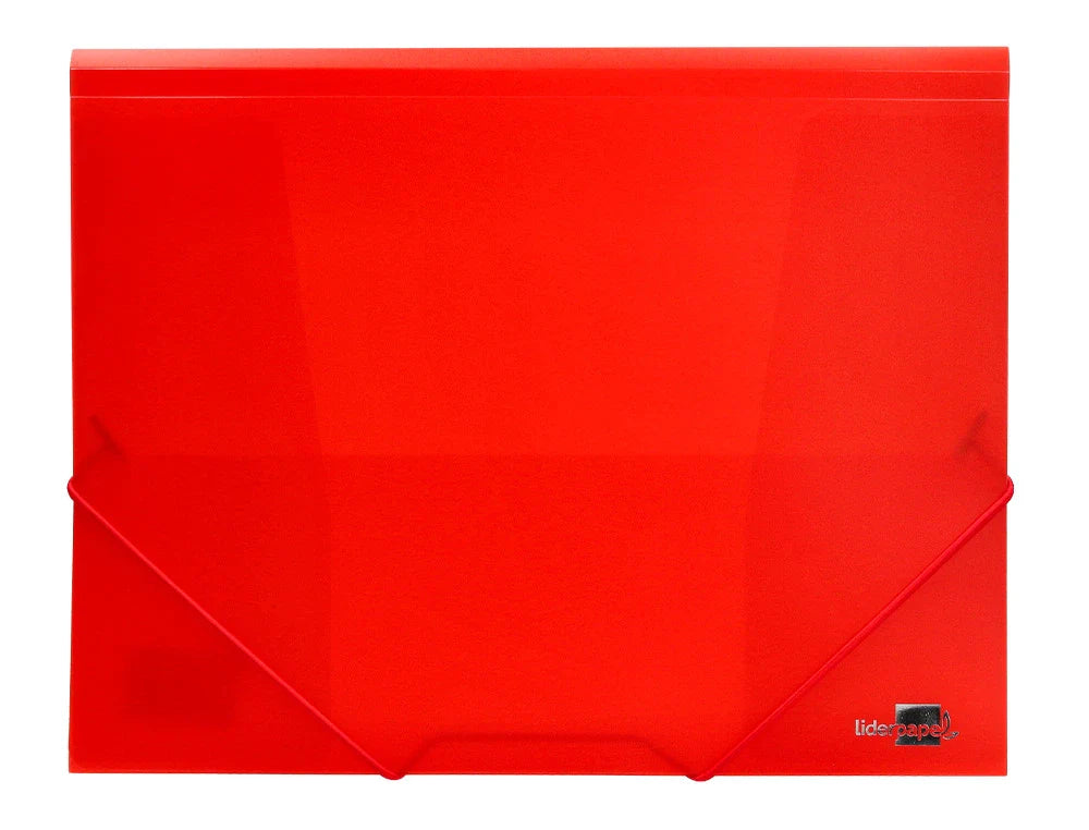 Pasta plástica A4 com elásticos