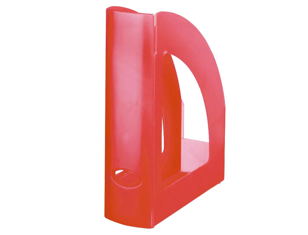 Porta revistas Connect plástico 8cm lombada