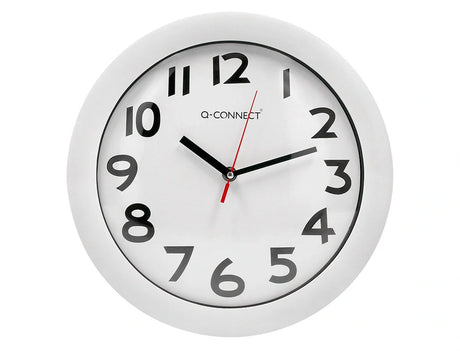 Relógio de parede Connect 30cm moldura plástica