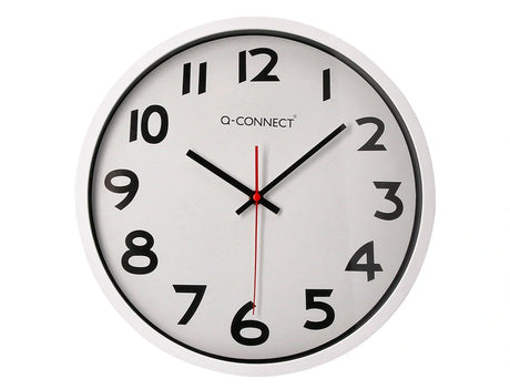 Relógio de parede Connect 30cm moldura plástica