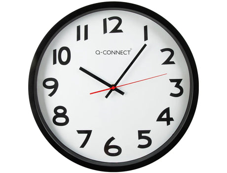 Relógio de parede Connect 30cm moldura plástica