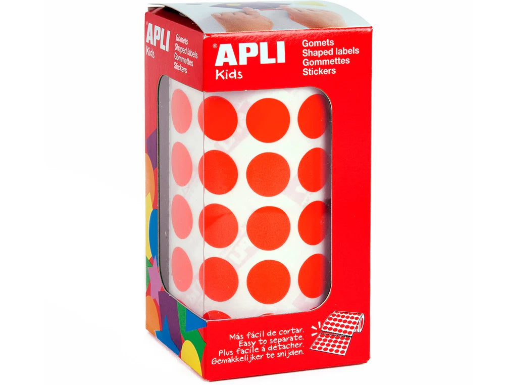 Etiqueta APLI figuras geométricas rolo