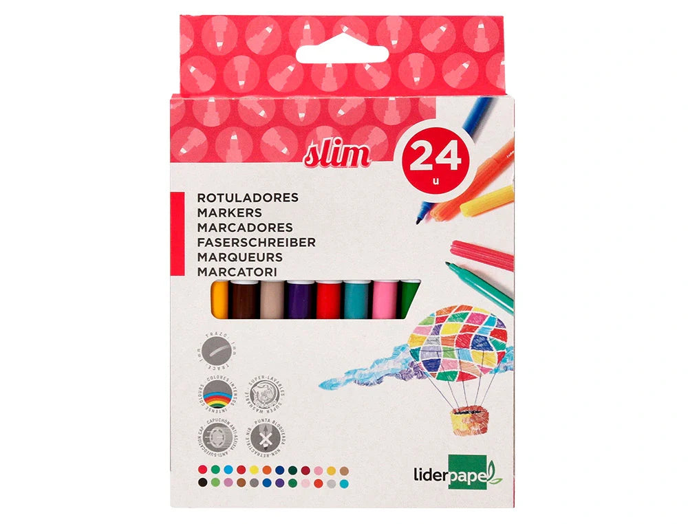 Marcador escolar Liderpapel