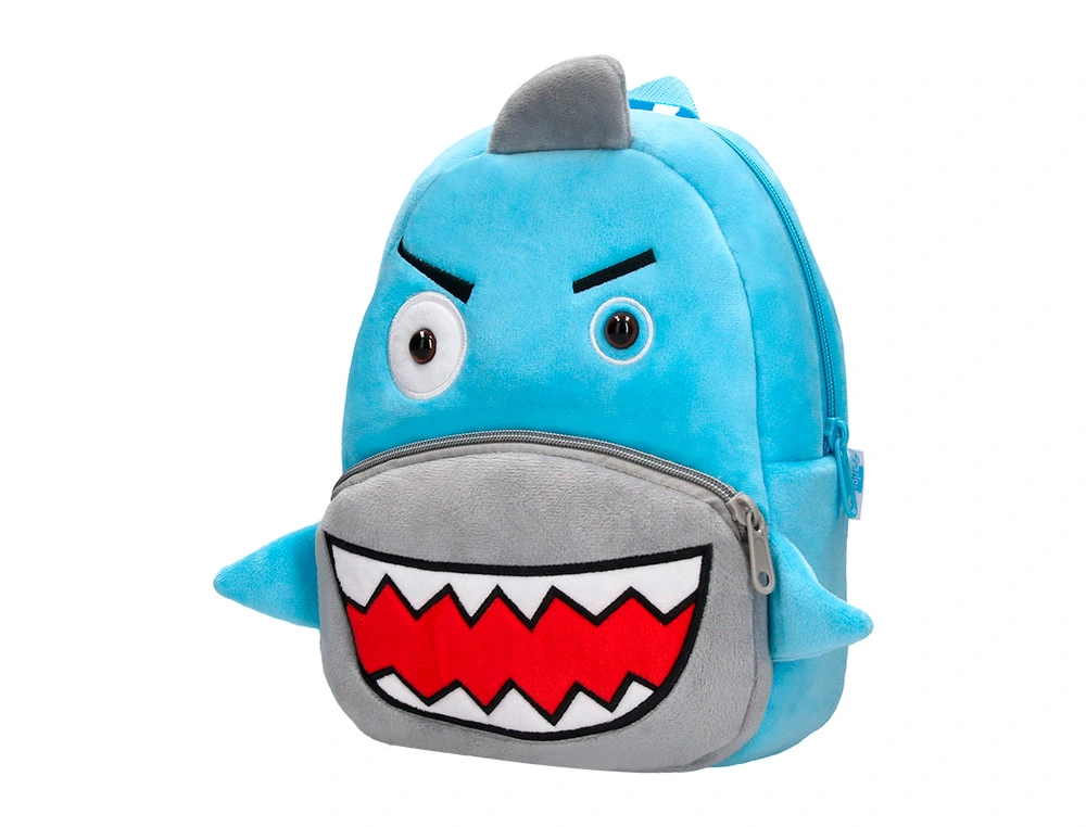 Mochila escolar infantil peluche 30x10x25cm