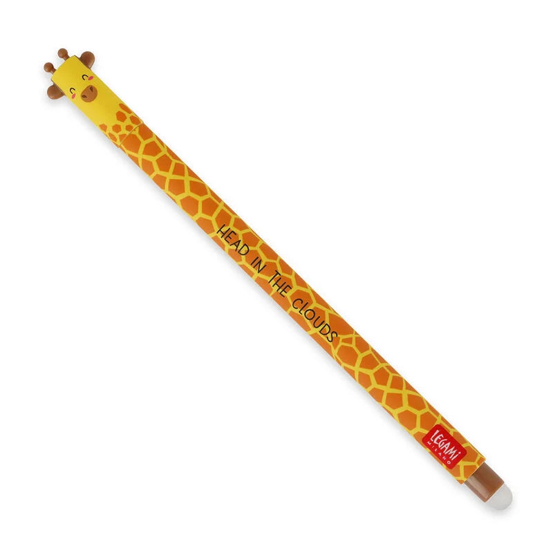 Esferográfica Legami gel apagável Girafa