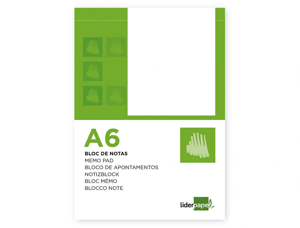 Bloco A6 liso