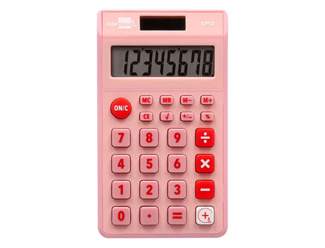 Calculadora de bolso Liderpapel 8dig rosa