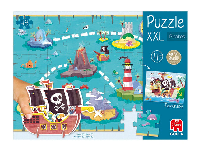 Puzzle Goula XXL 48 peças Piratas