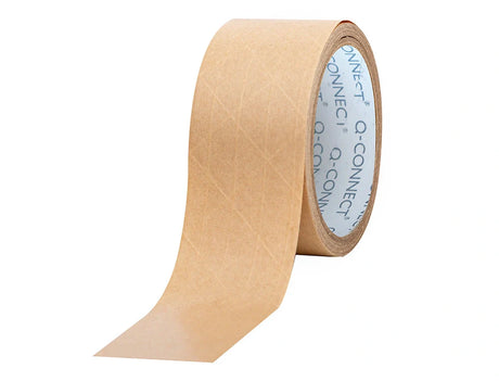 Rolo gomado Connect reforçada kraft 50x50 pack 6 rolos