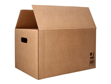 Caixa para embalar Connect com asas e fundo automático cartão 5mm reciclado kraft