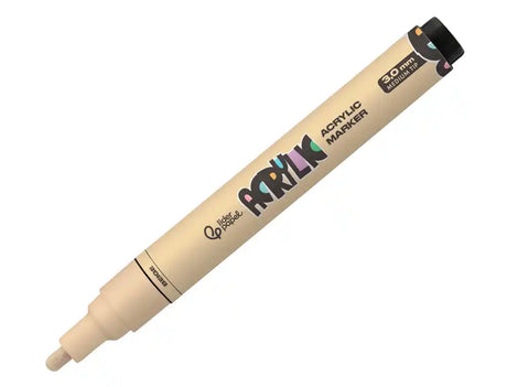 Marcador Liderpapel acrylic com base de água ponta 3mm caixa de 6 unidades