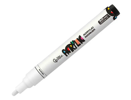 Marcador Liderpapel acrylic com base de água ponta 3mm caixa de 6 unidades