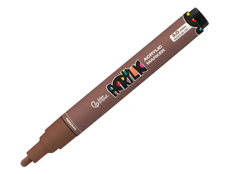 Marcador Liderpapel acrylic com base de água ponta 3mm caixa de 6 unidades