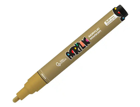 Marcador Liderpapel acrylic com base de água ponta 3mm caixa de 6 unidades